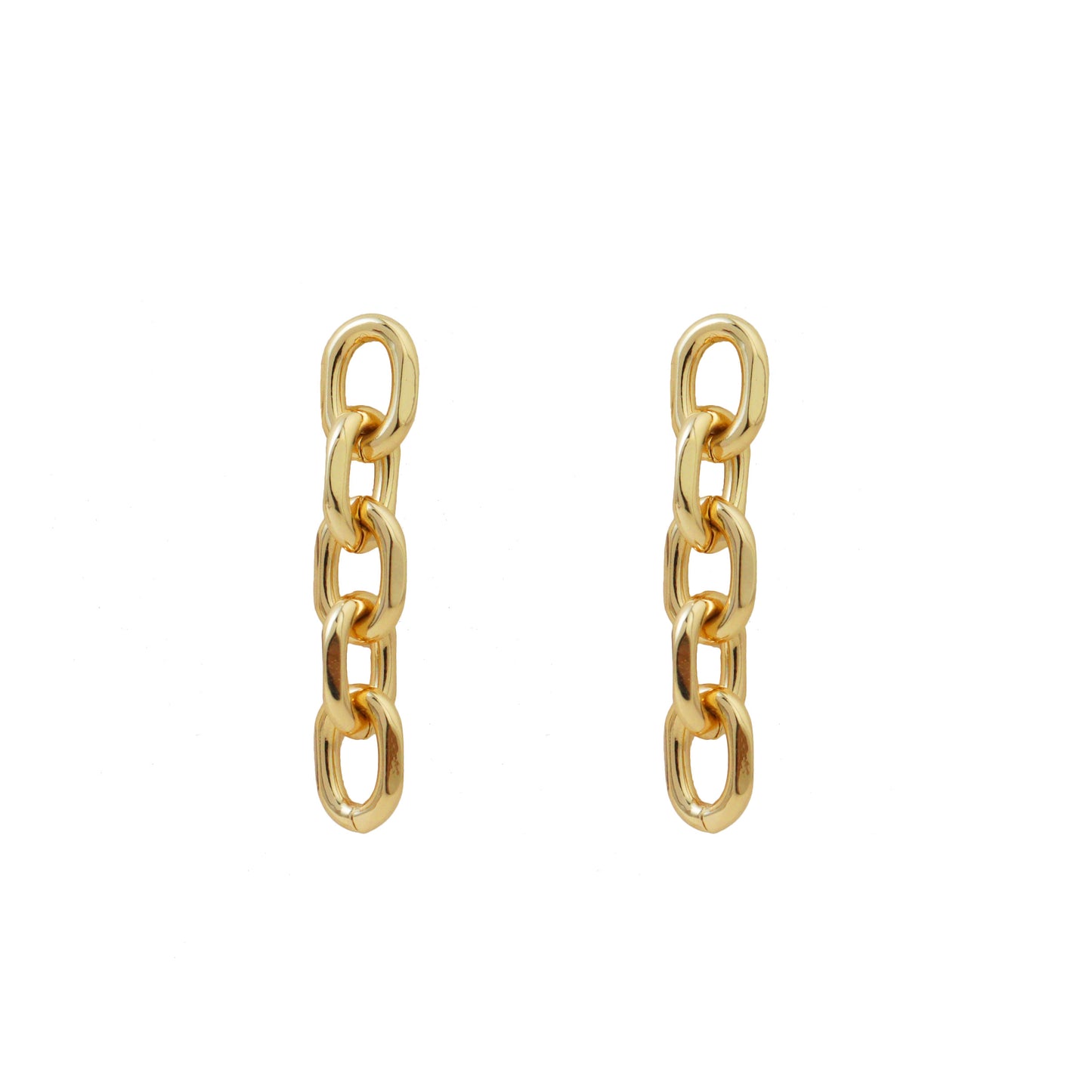 Gold Chain Earrings