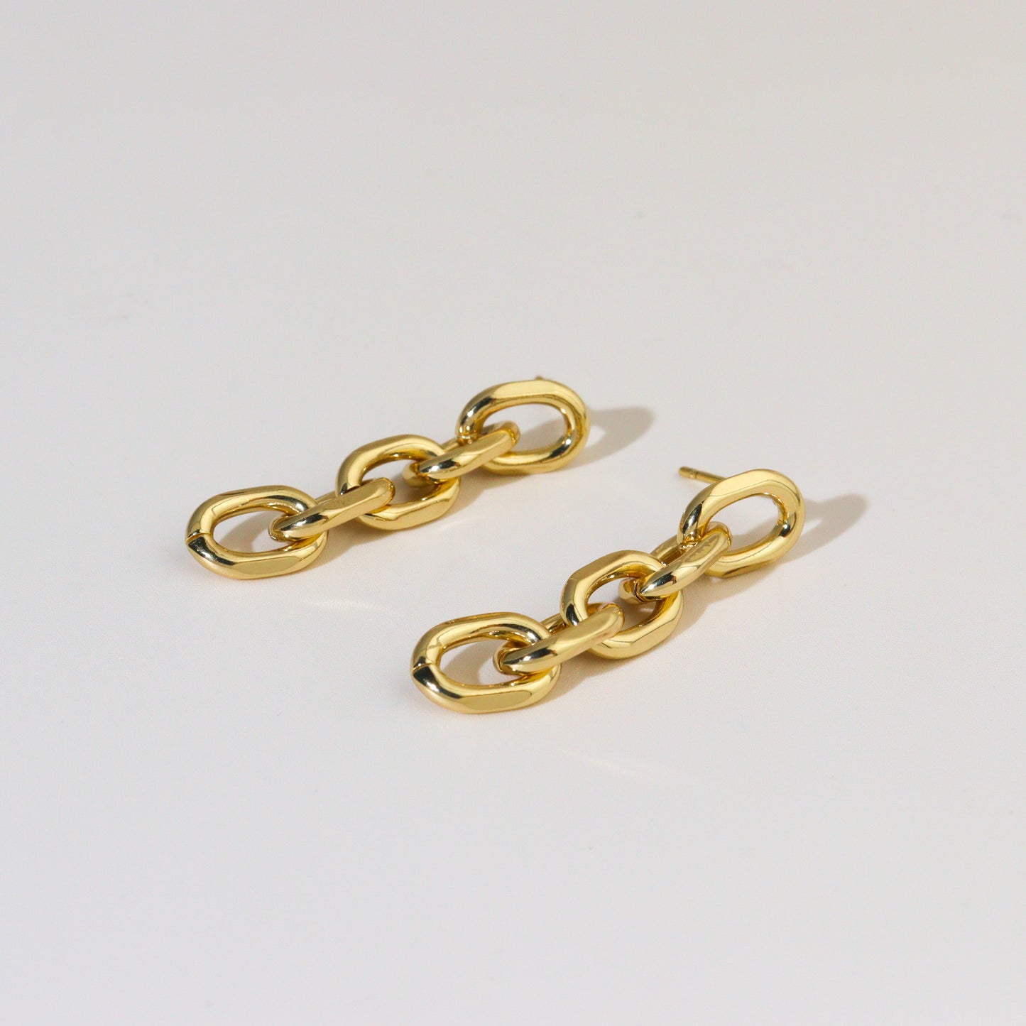 Gold Chain Earrings
