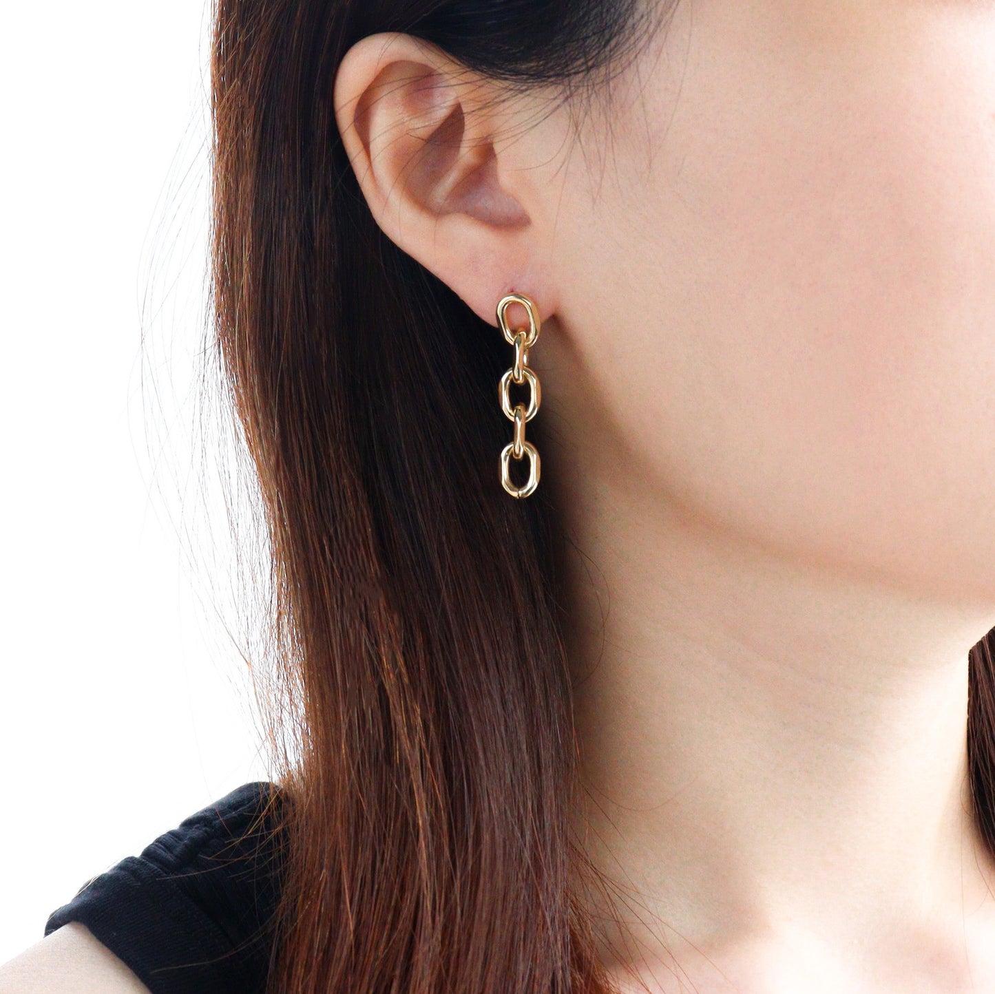 Gold Chain Earrings