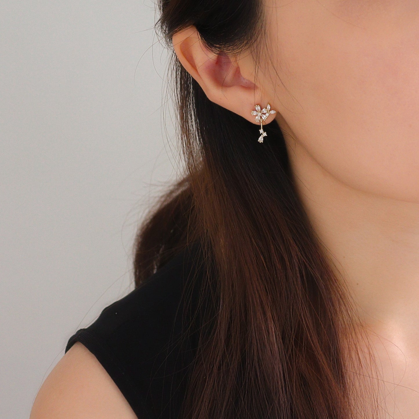 Blooming Drop Earrings