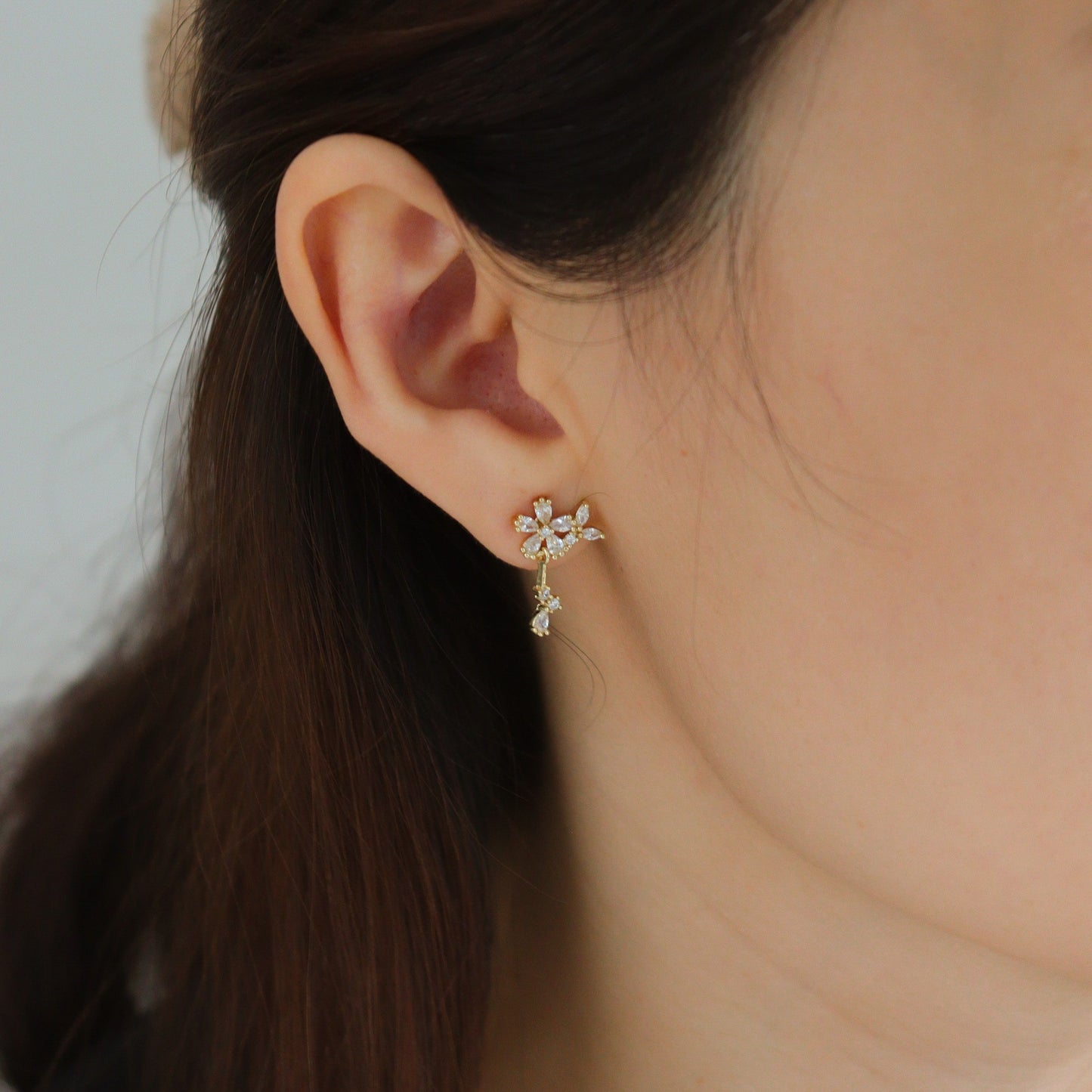 Blooming Drop Earrings