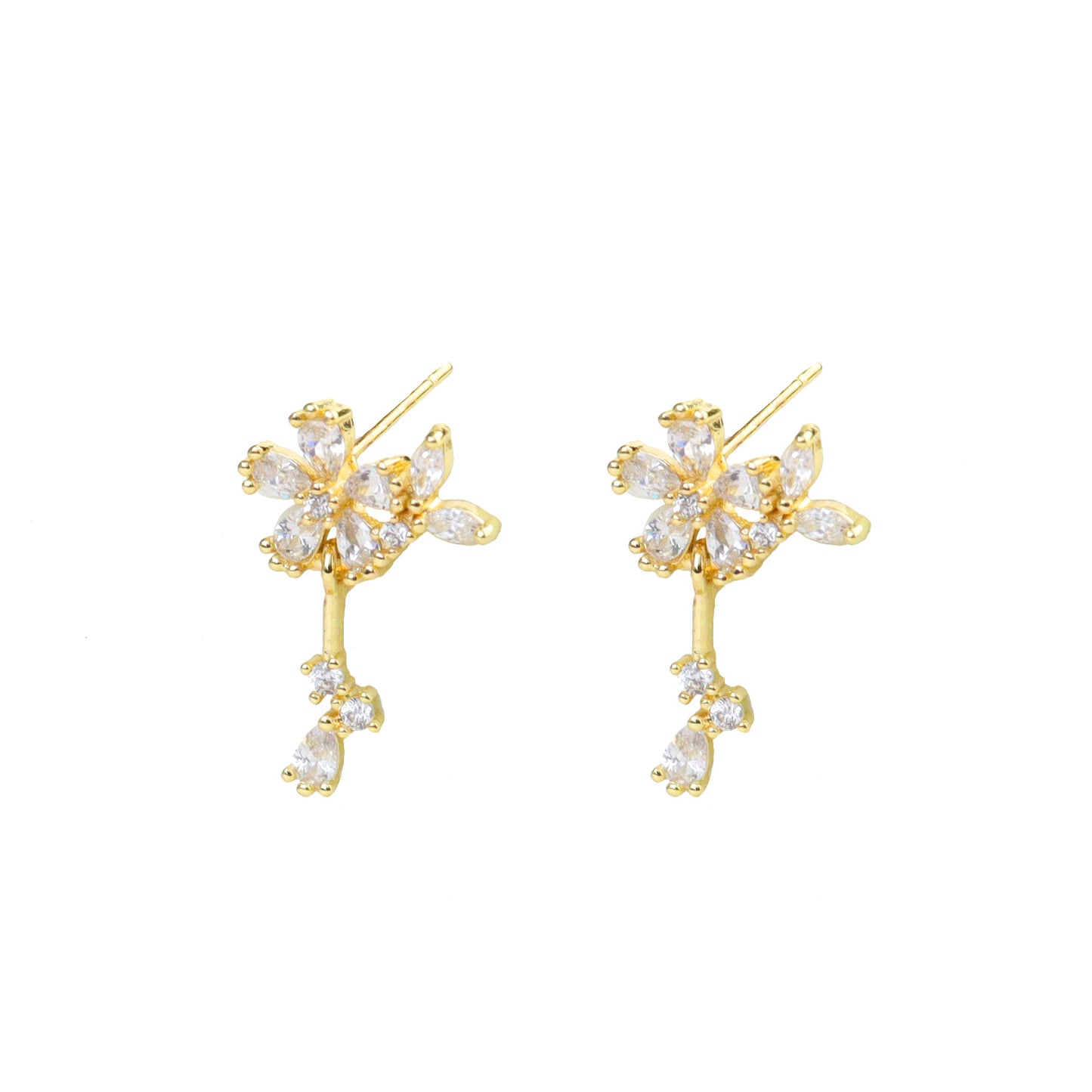 Blooming Drop Earrings