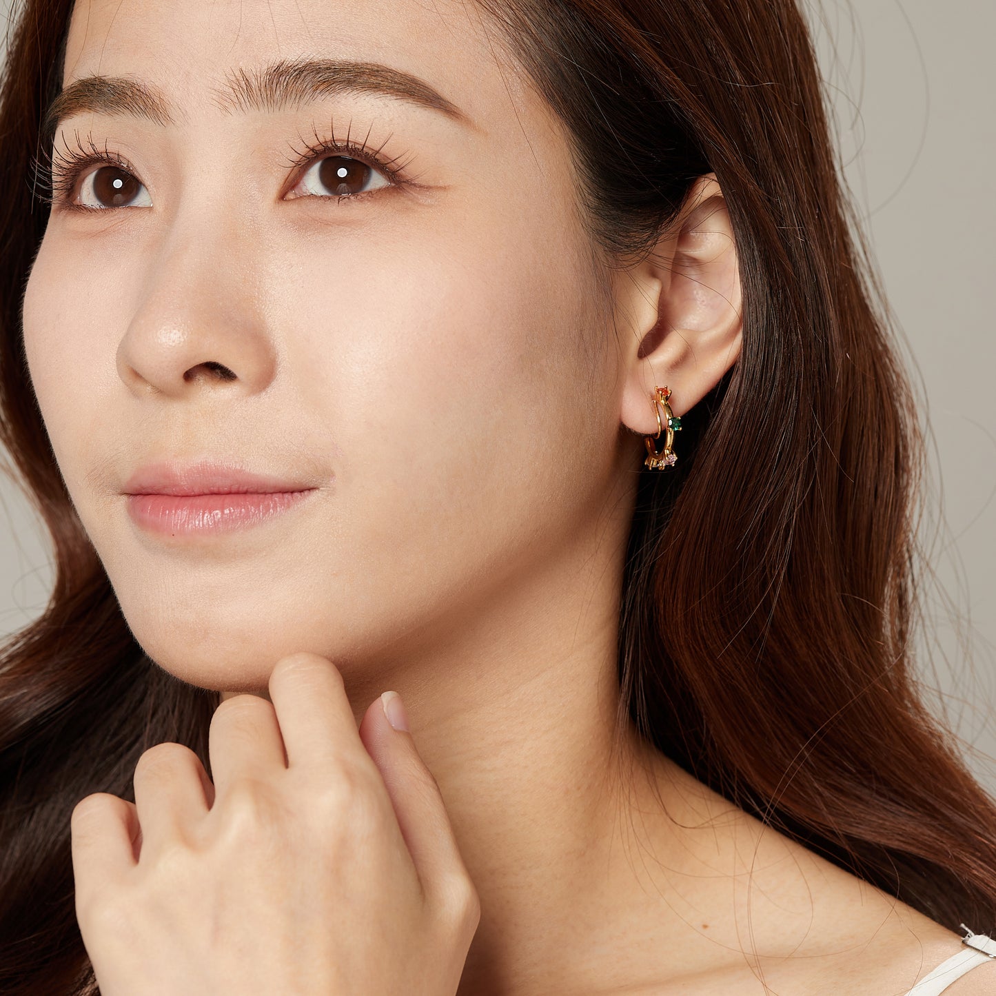 Multi Symphony Clip On Earrings