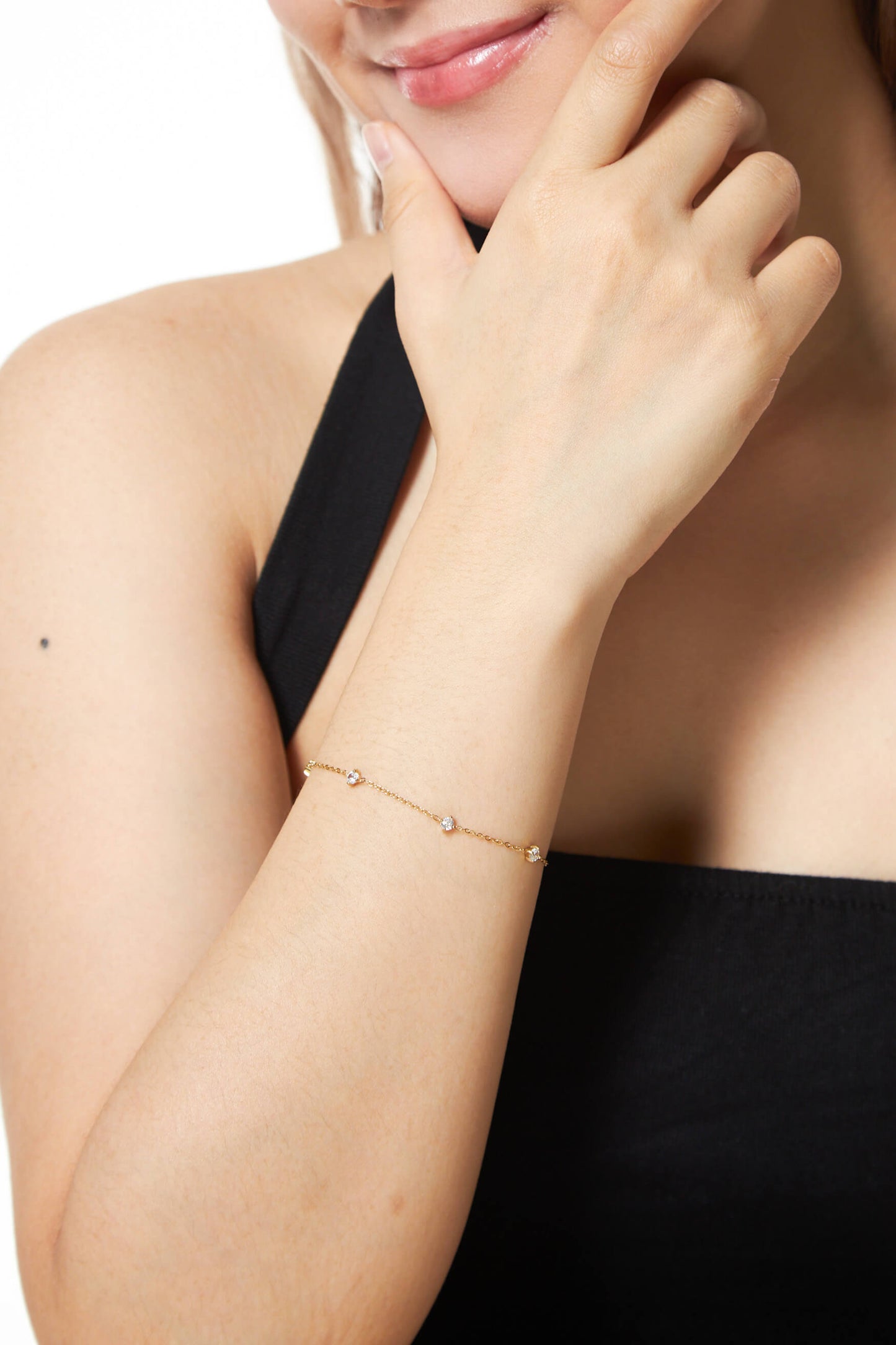 Glimmering Gold Bracelet
