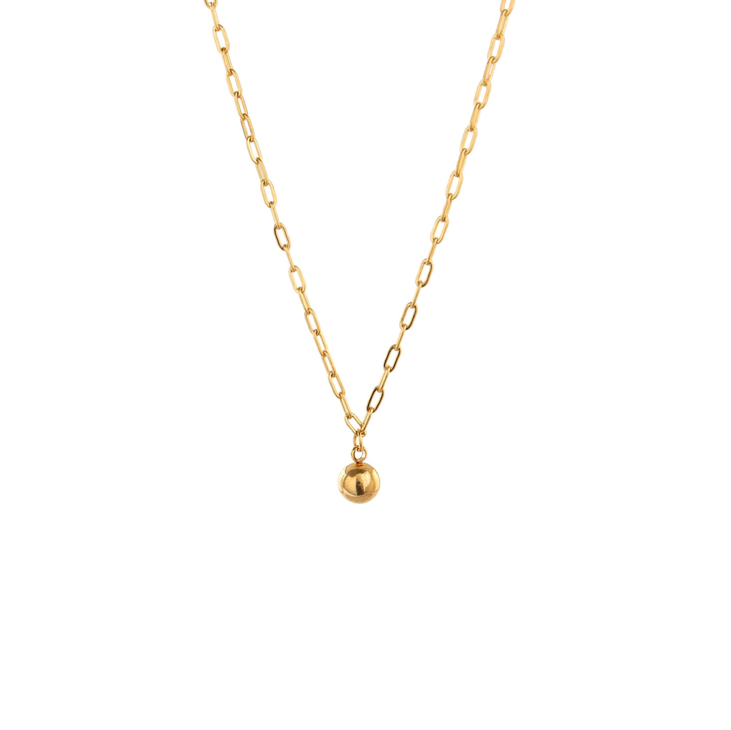 Wrecking Ball Titanium Necklace