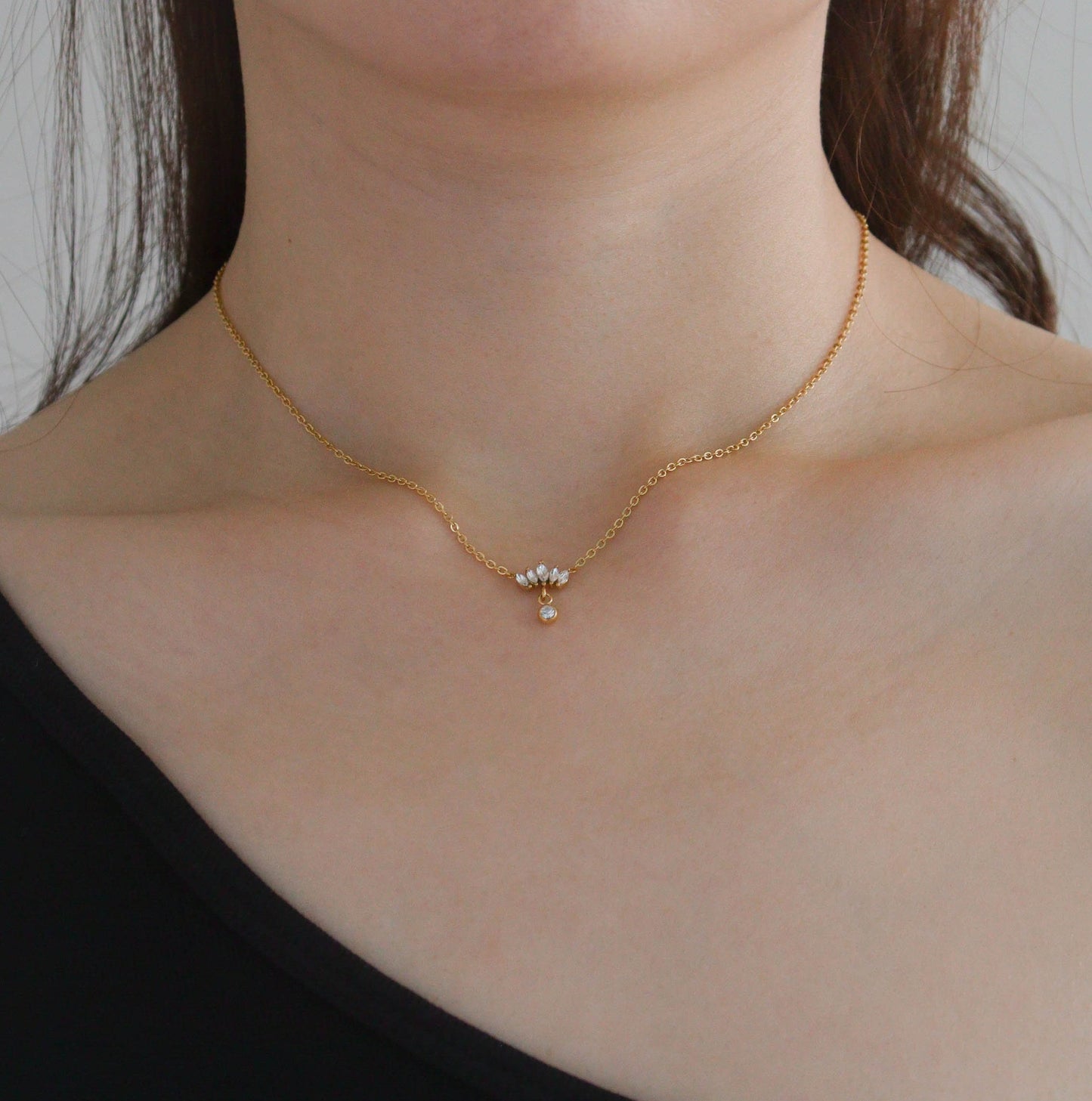 Victoria Gold Necklace