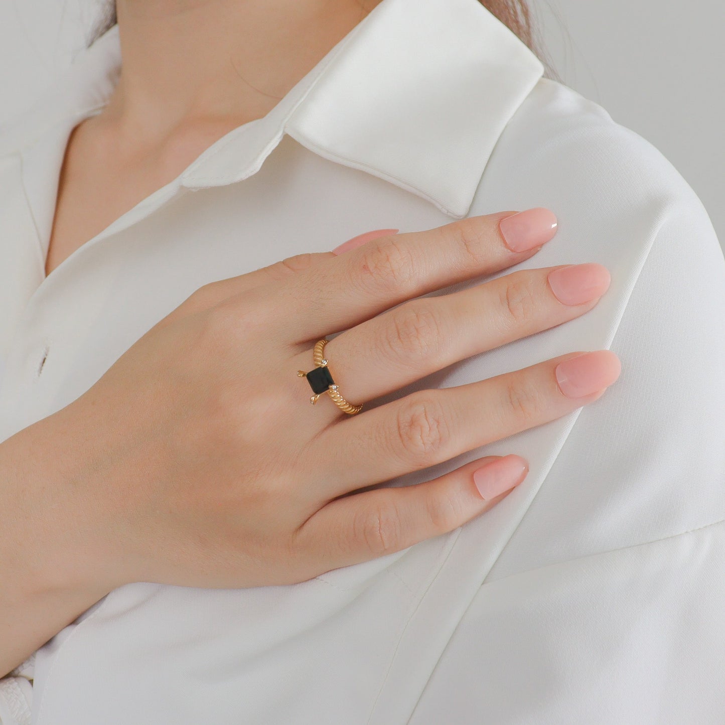 Black Lake Gold Ring