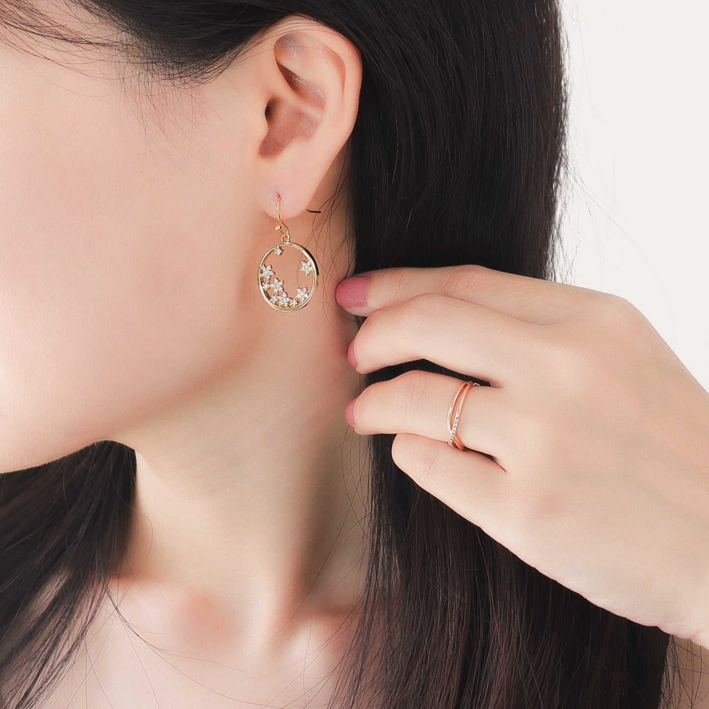 Starry Starry Night Gold Earrings