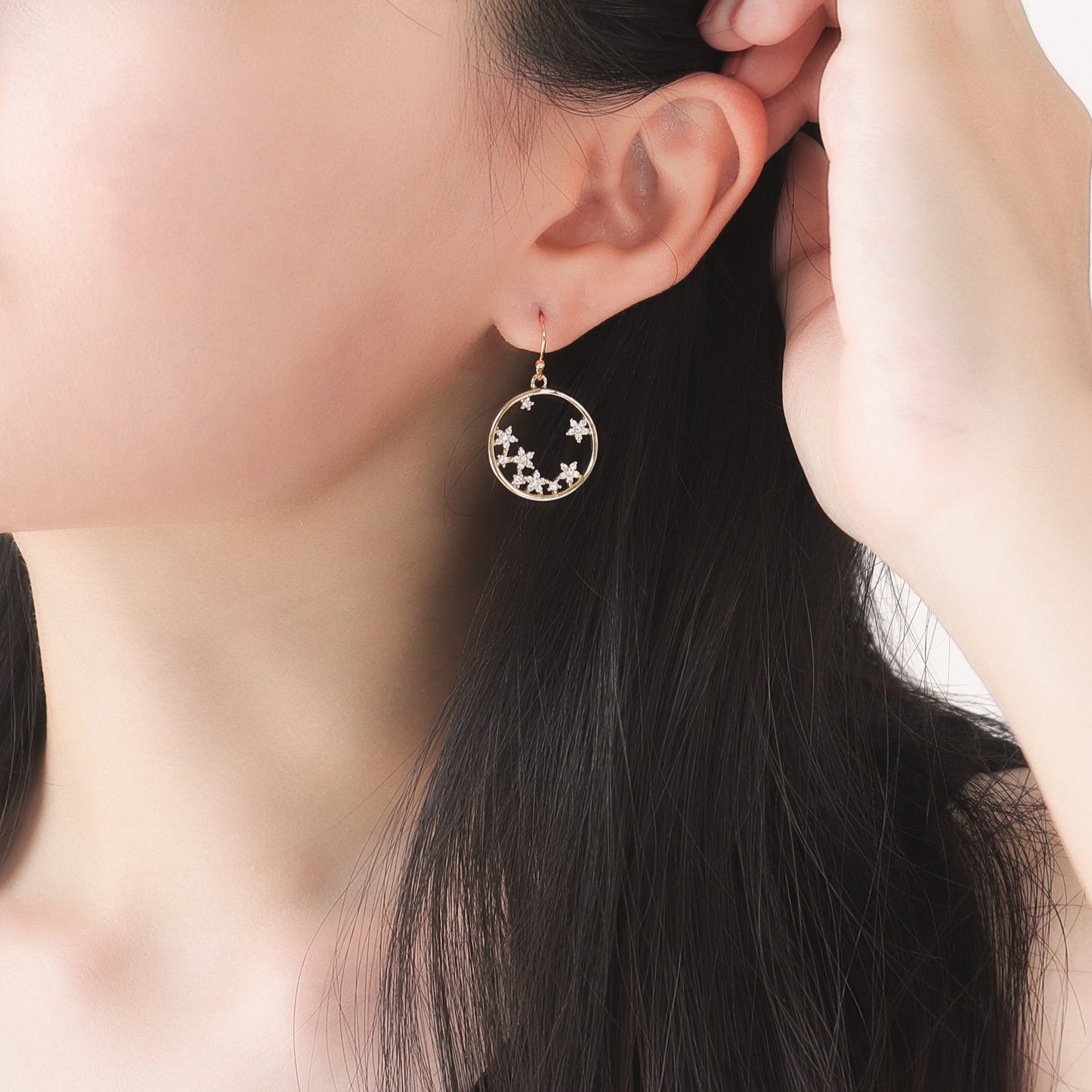 Starry Starry Night Gold Earrings