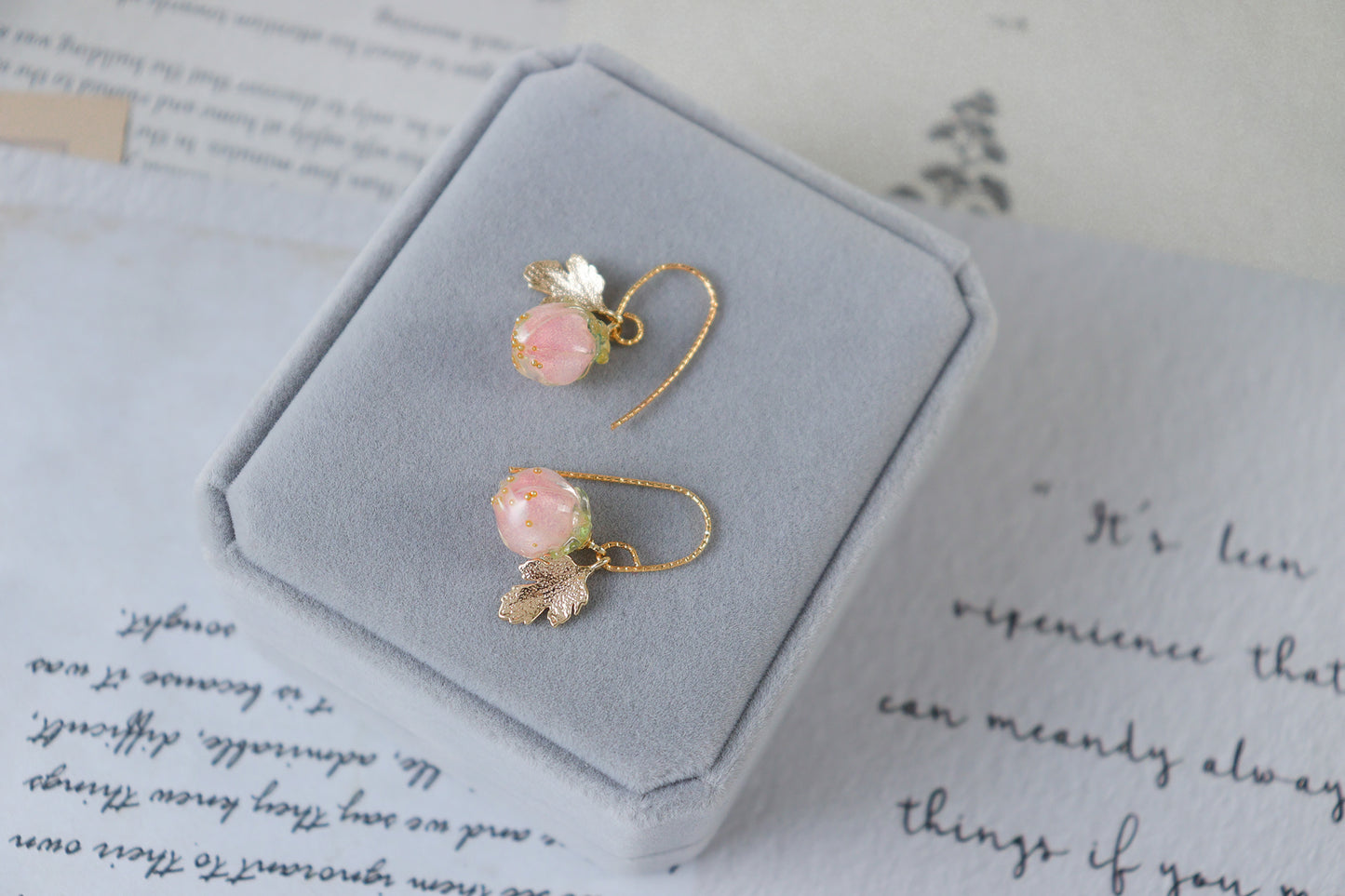 La Vie en Rose Earrings