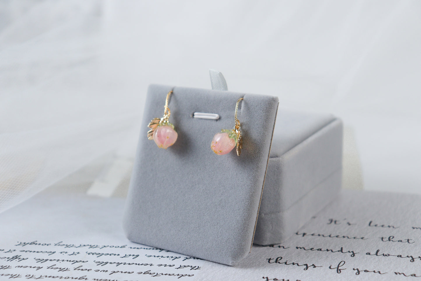 La Vie en Rose Earrings