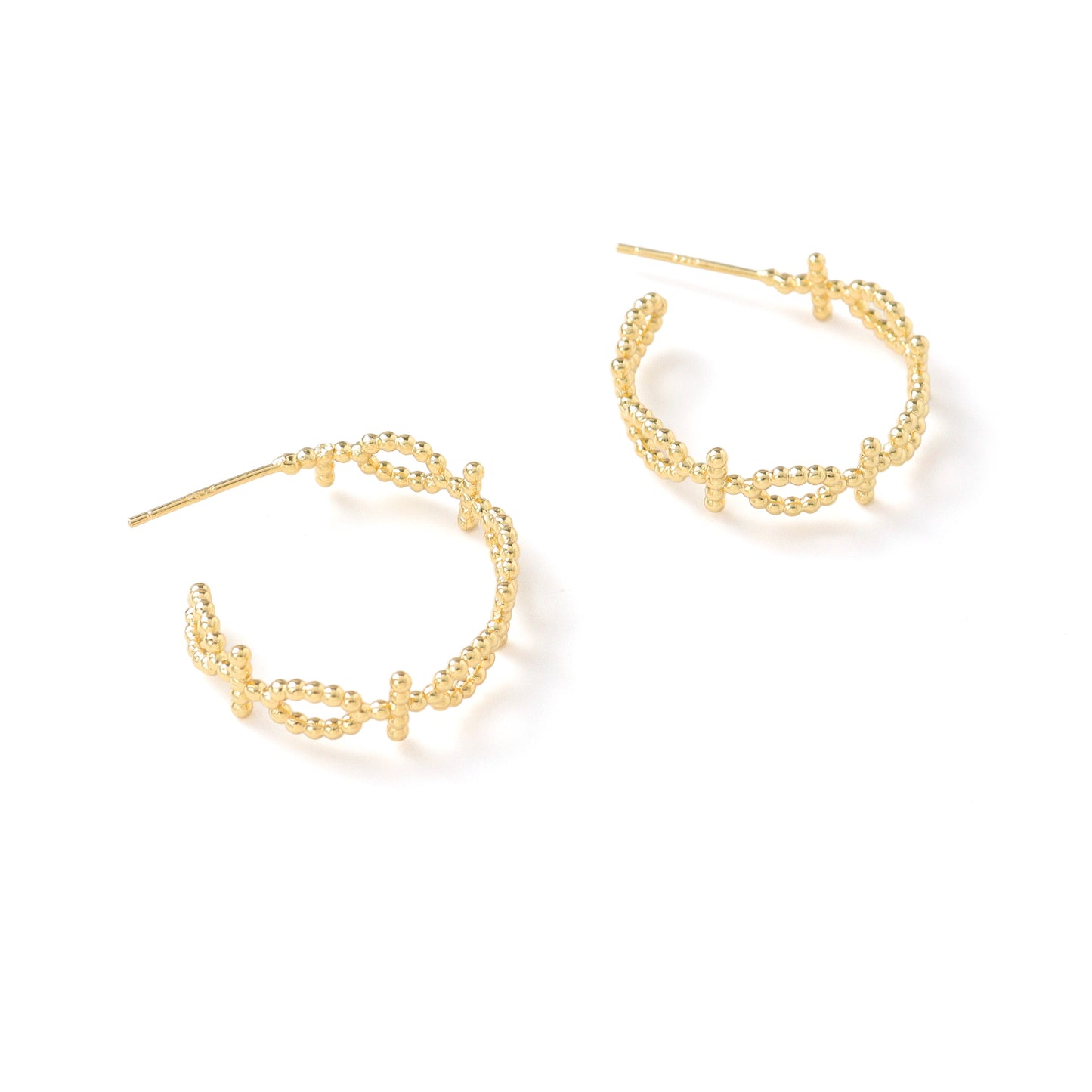 Weave C-Hoop Earrings