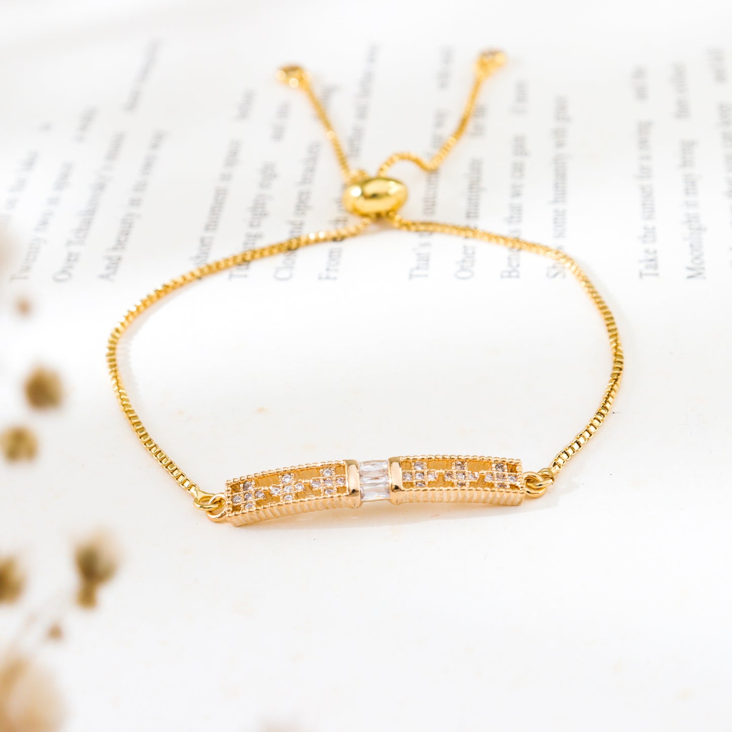 Box Out Gold Bracelet