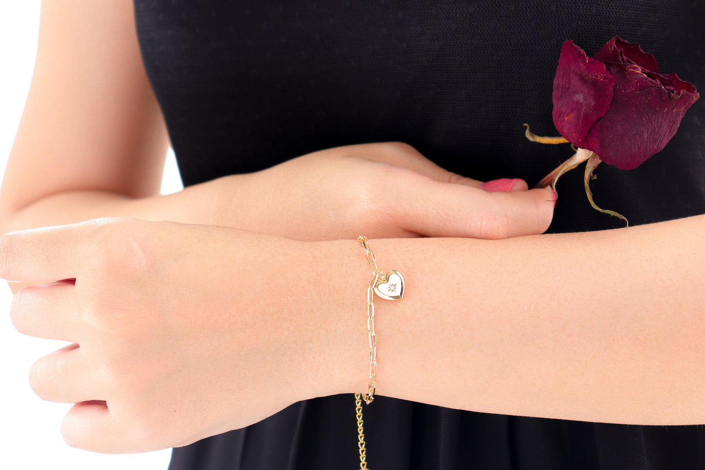 Starburst Gold Bracelet