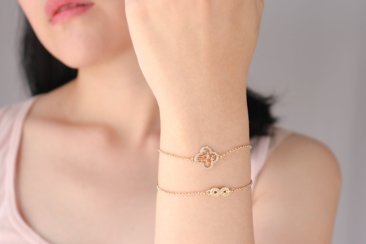Infinity Gold Bracelet