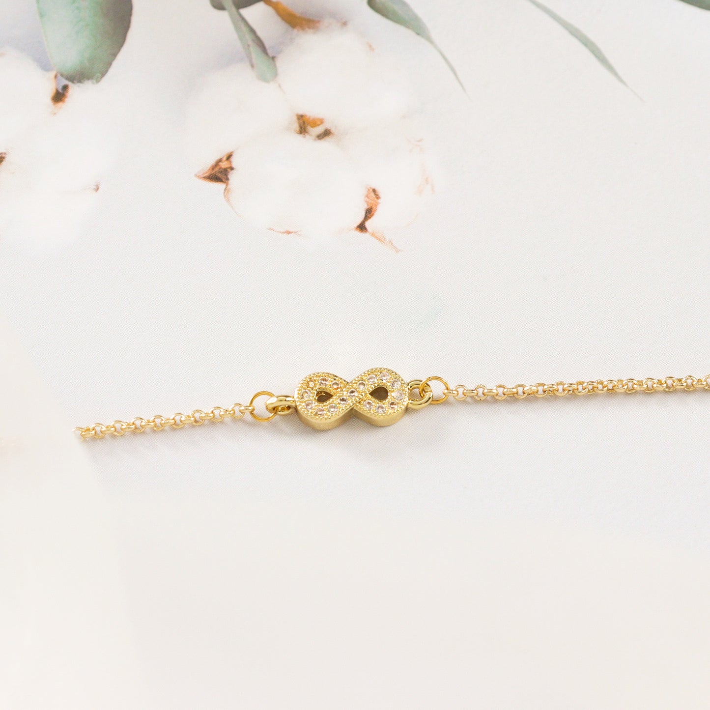 Infinity Gold Bracelet