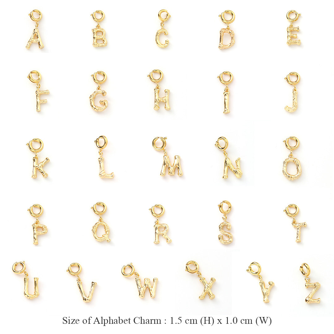 alphabet charm