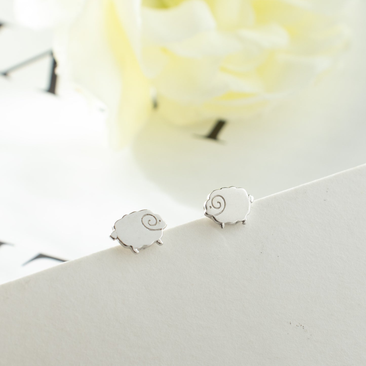 Little Lamb Silver 925 Earrings