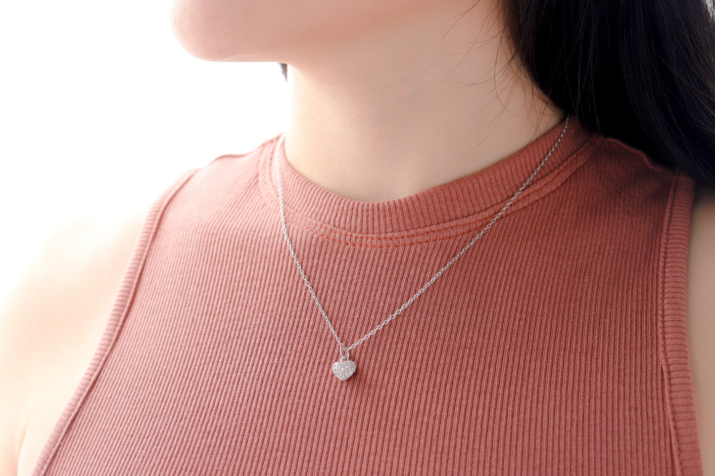 Cherry Love Silver 925 Necklace