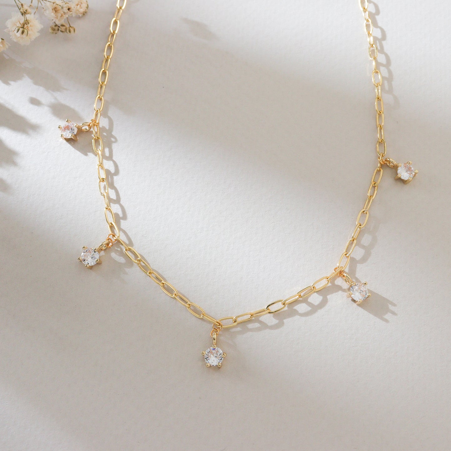 Glistar Gold Choker Necklace