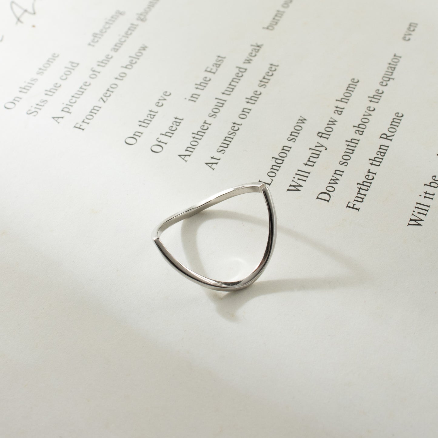 Minimalist Silver 925 Ring