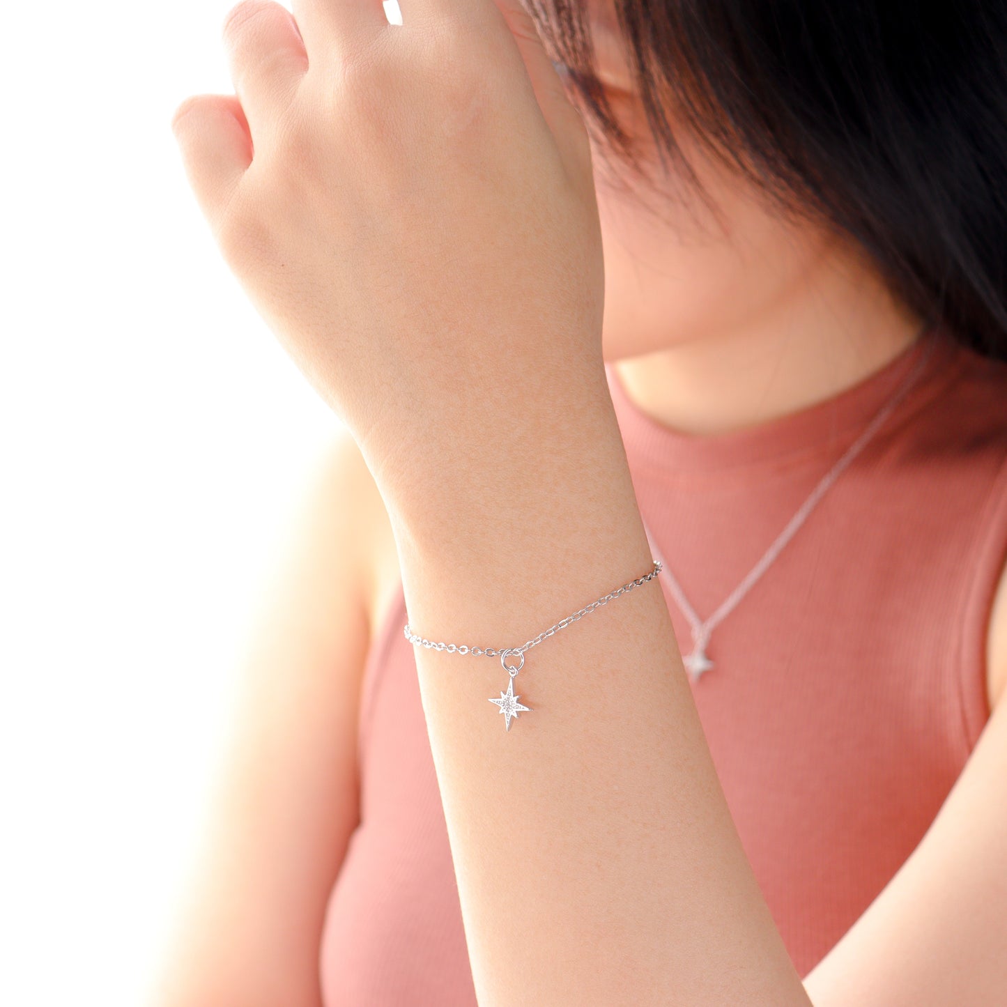 Pole Star Silver 925 Necklace