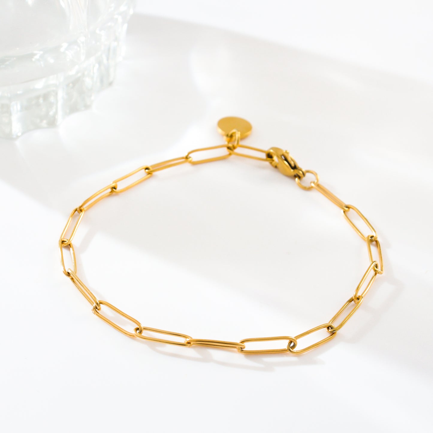 Paperclip Chain Bracelet