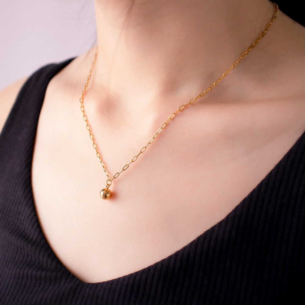 Wrecking Ball Titanium Necklace