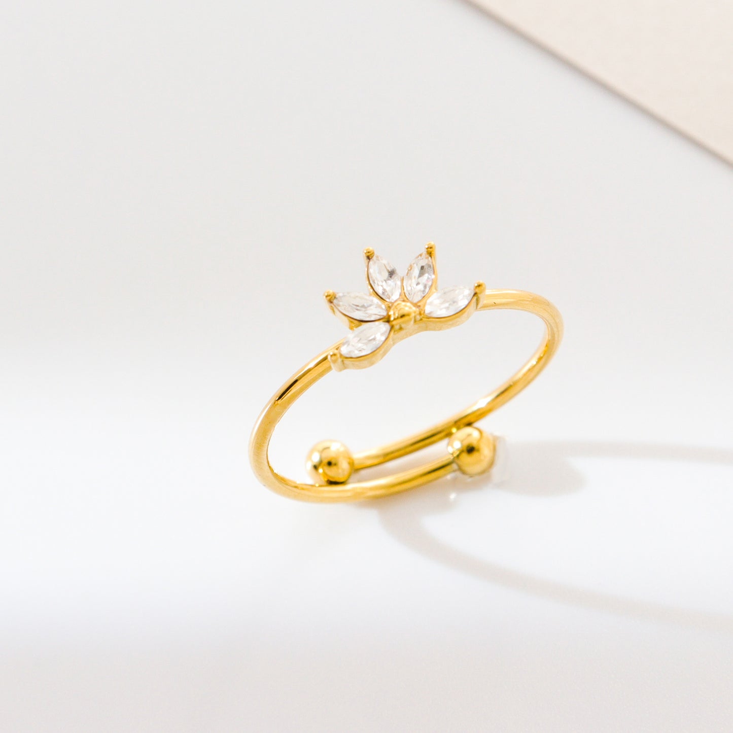Little Crown Gold Ring