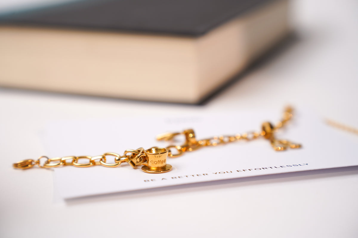 Coffee Cup Clip On Charm