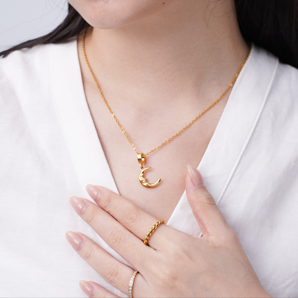 Moon Clip on Charm