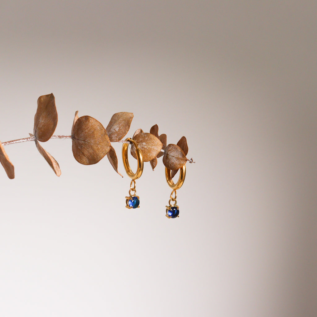 Personalised Birthstone Earrings