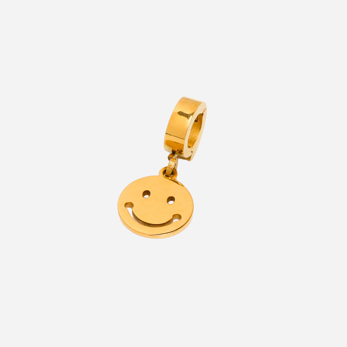 Smiley Face Clip On Charm