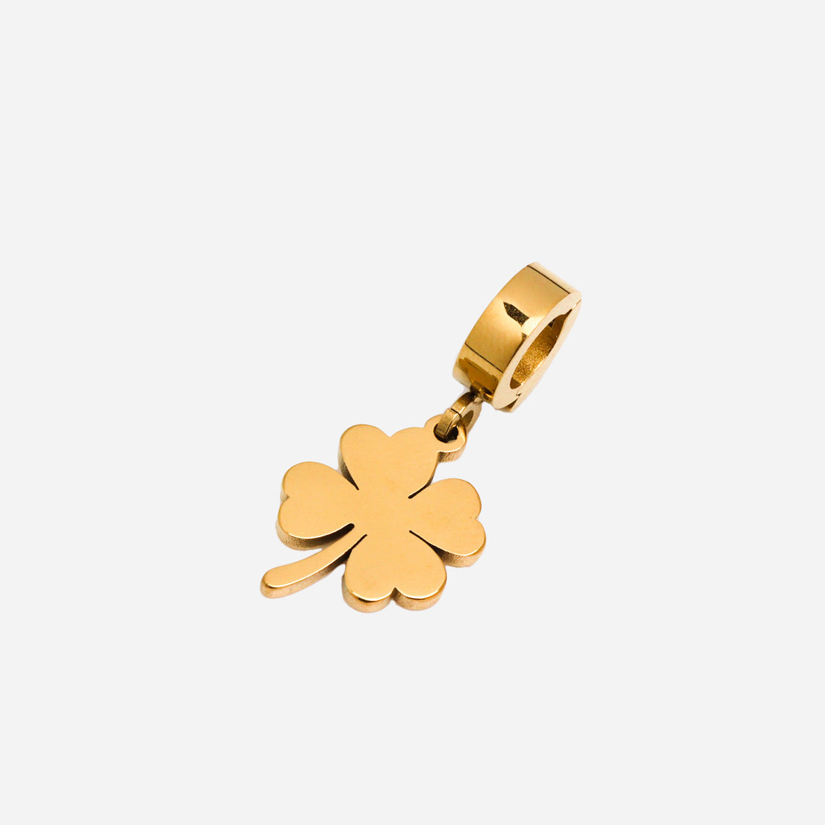 4 leaf clover Clip on Charm