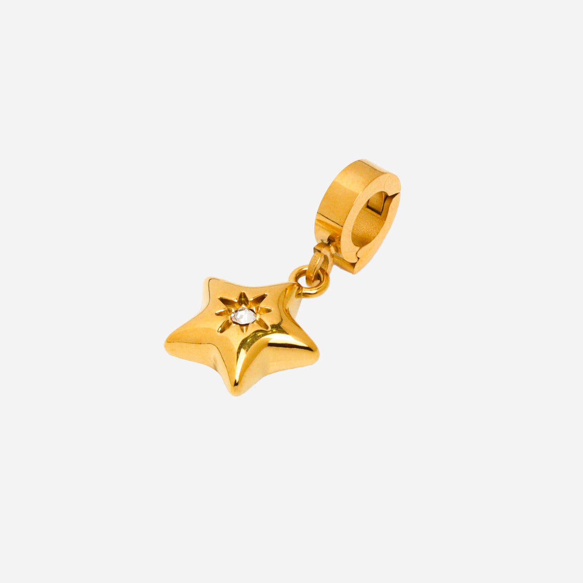 Star Clip on Charm