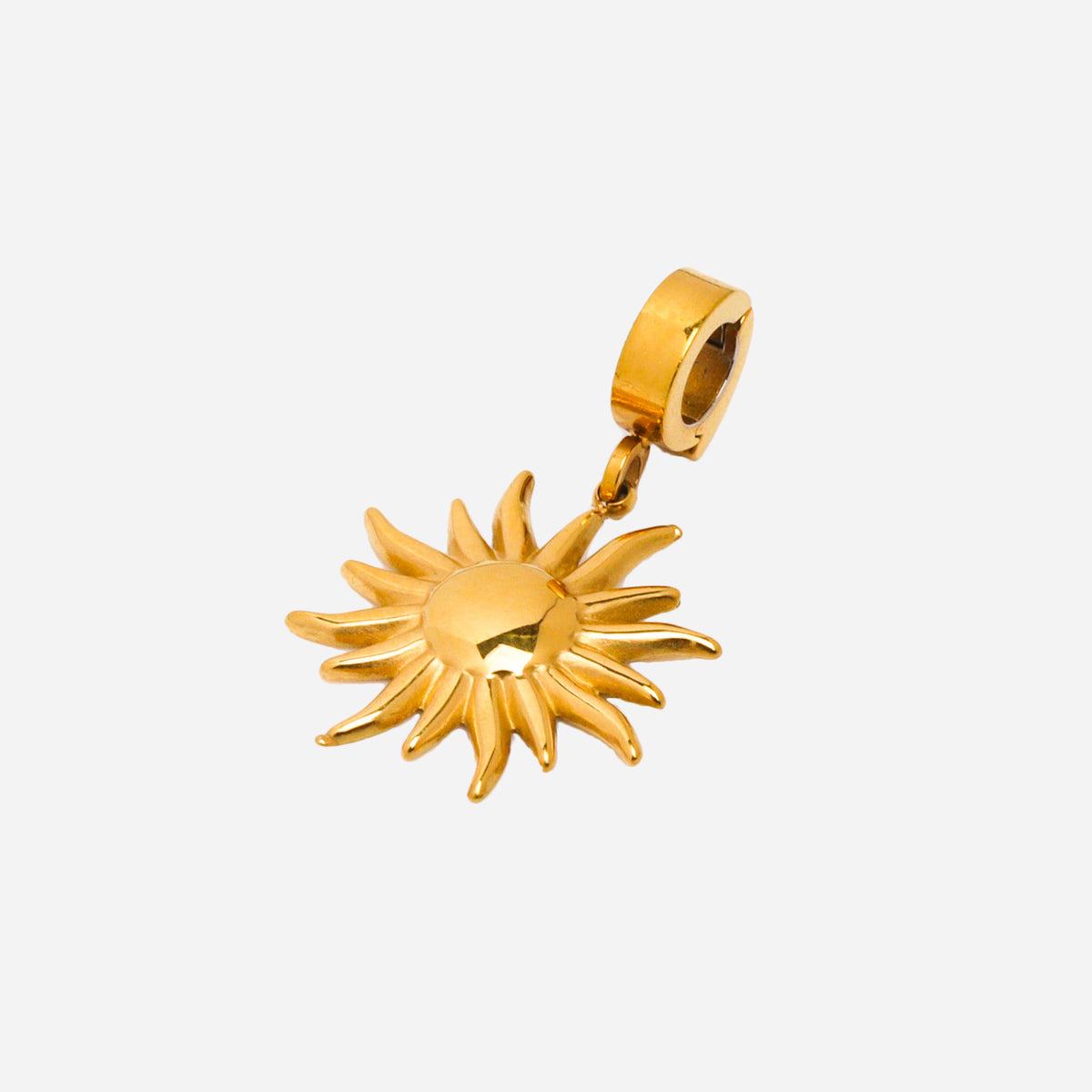Sun Clip on Charm