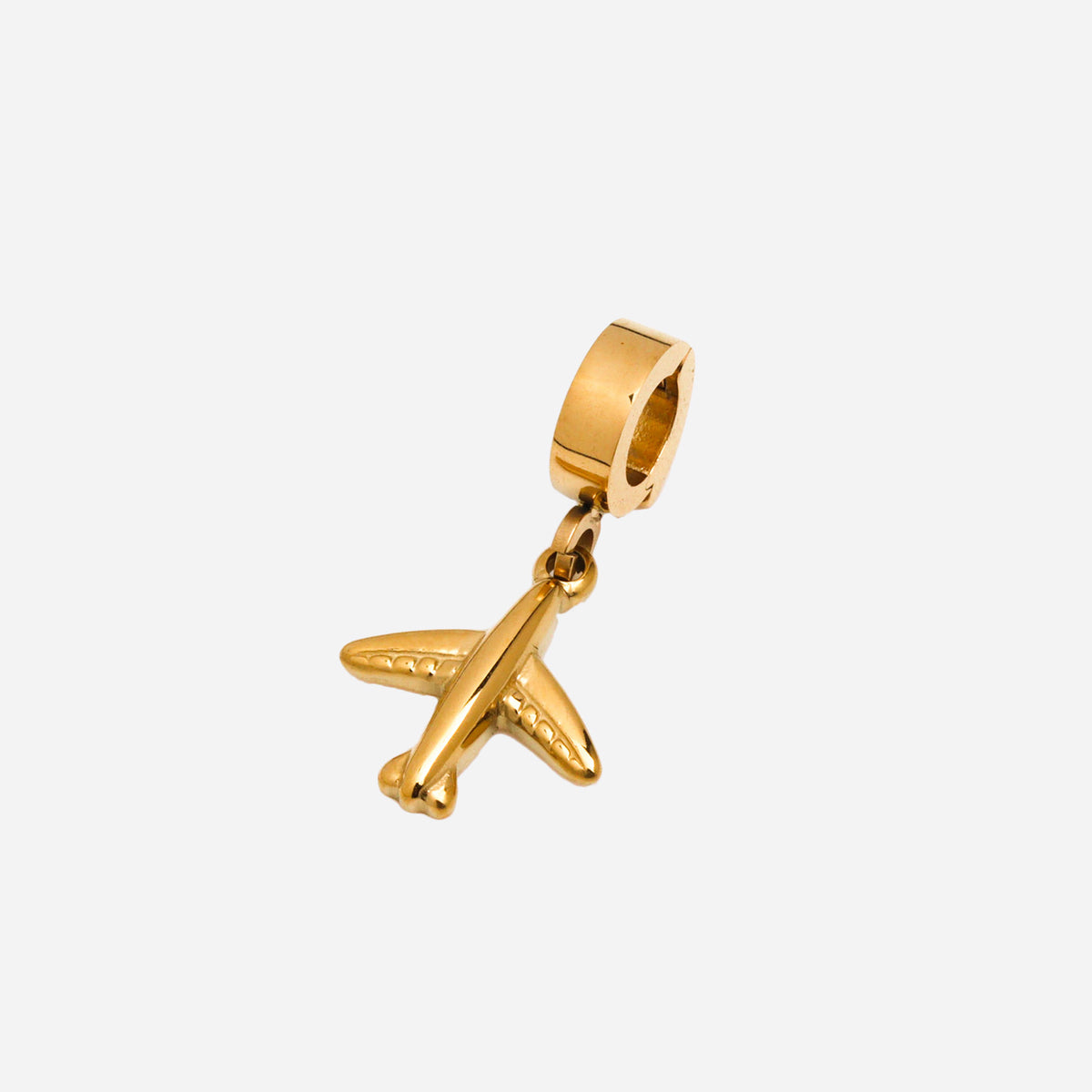 Aeroplane Clip on Charm