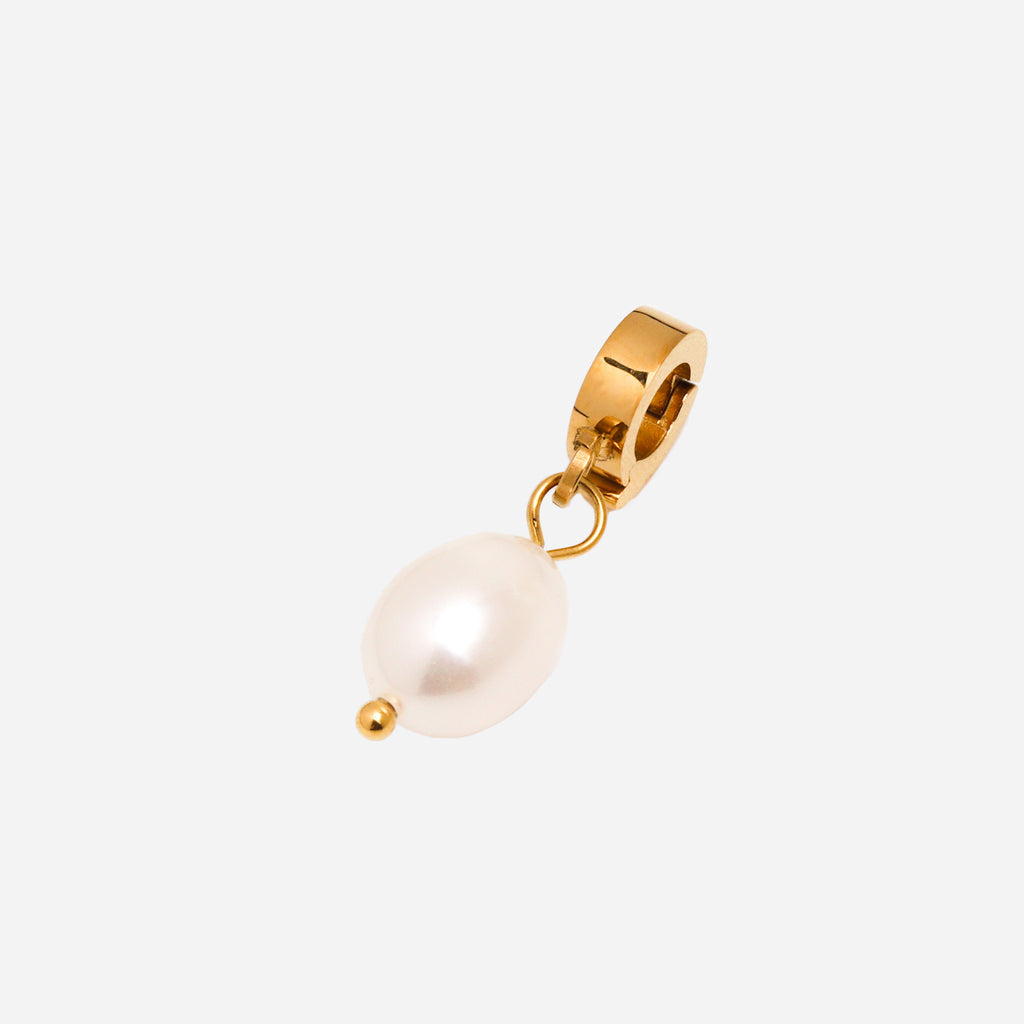 Pearl Clip On Charm