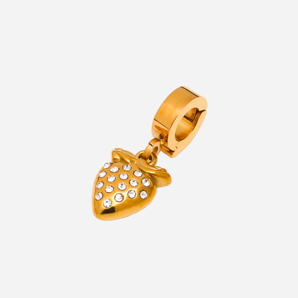 Strawberry Clip On Charm
