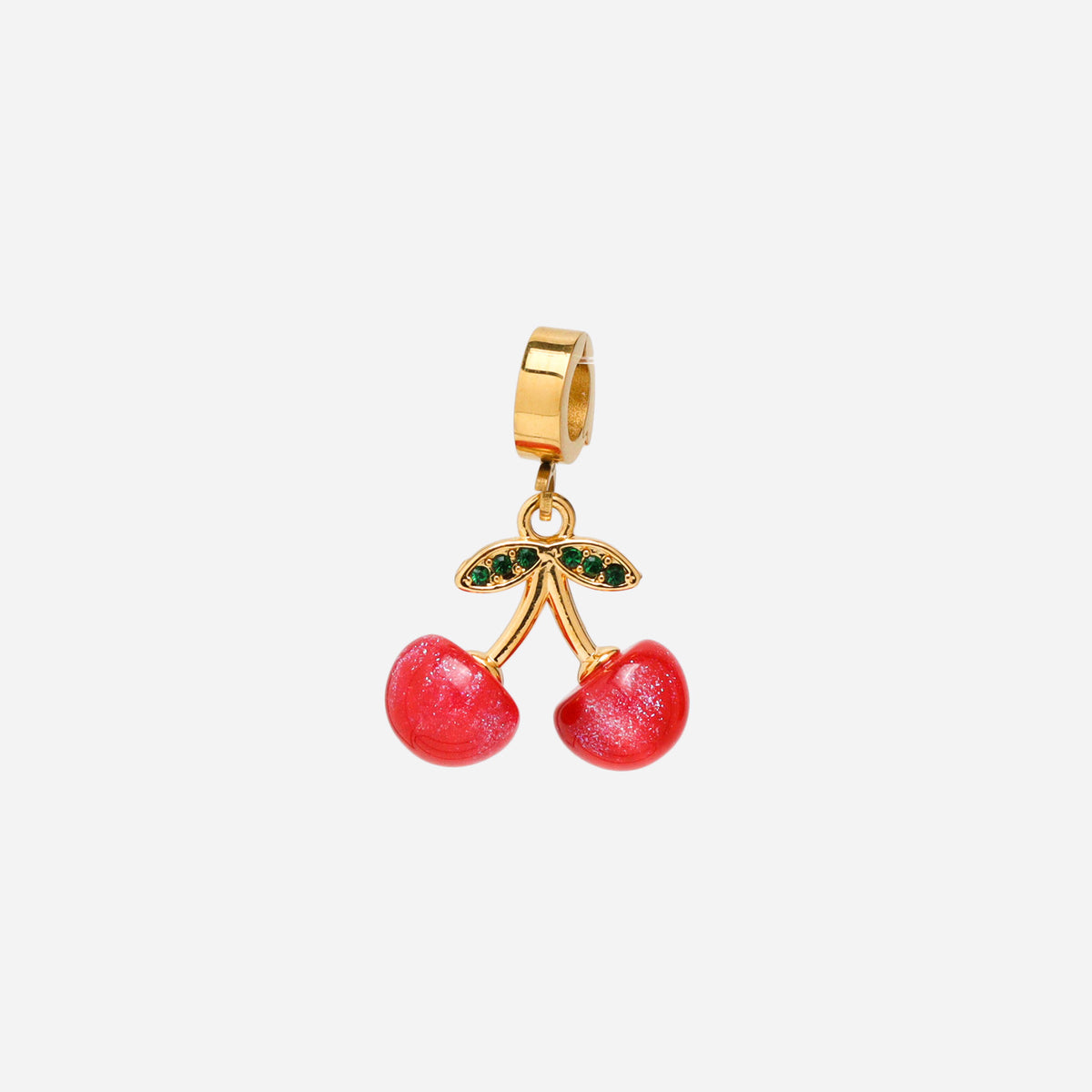 Cherry Clip On Charm