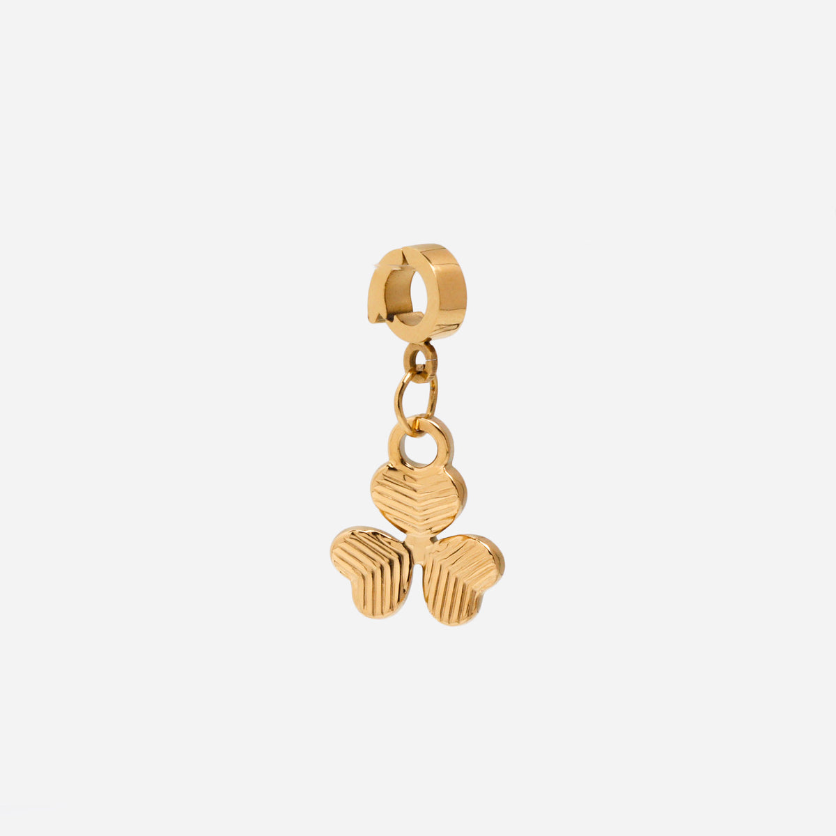 3 leaf clover Clip On Charm