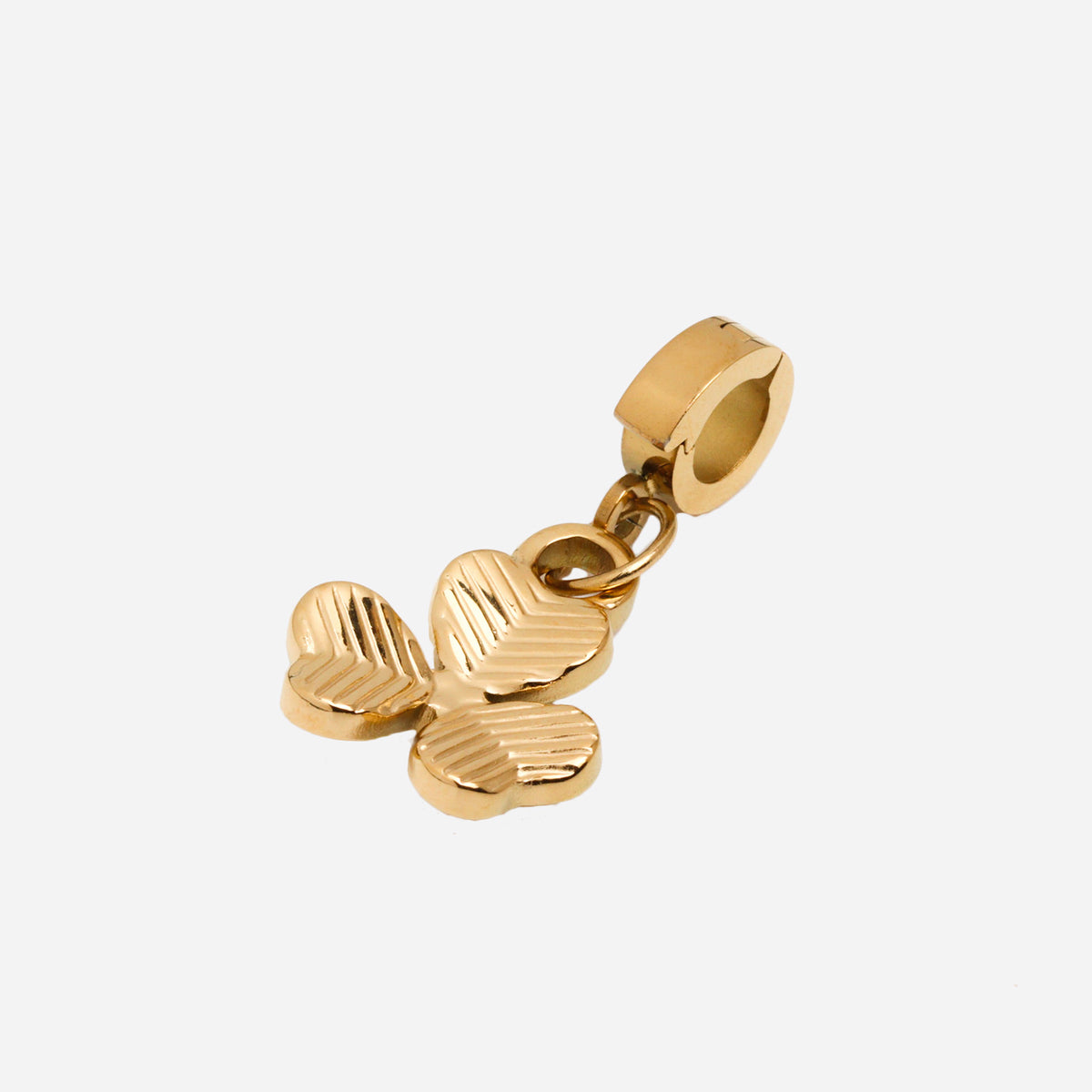 3 leaf clover Clip On Charm