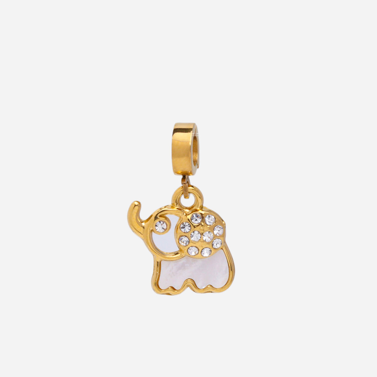 Elephant Clip On Charm