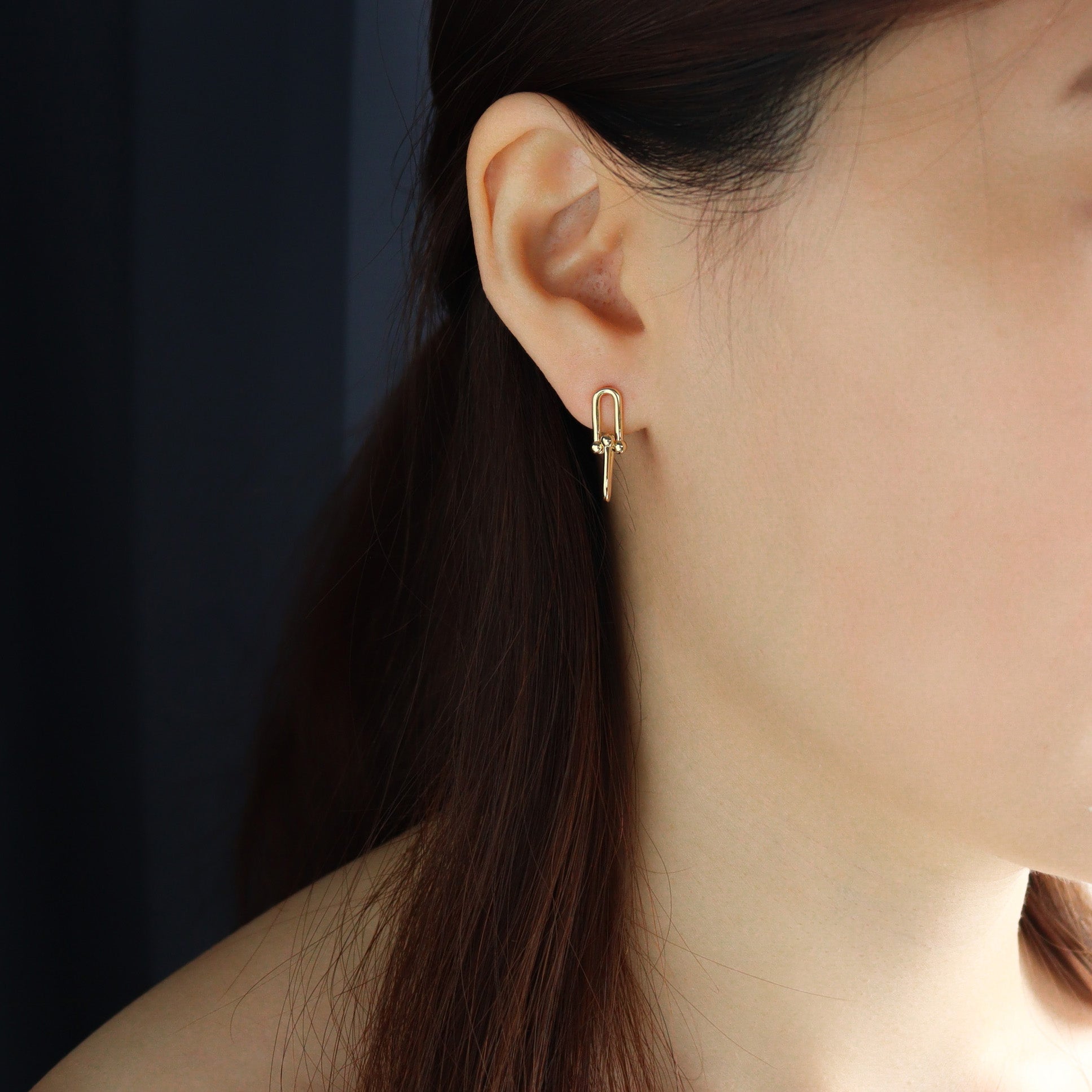 U-Link Chain Earrings