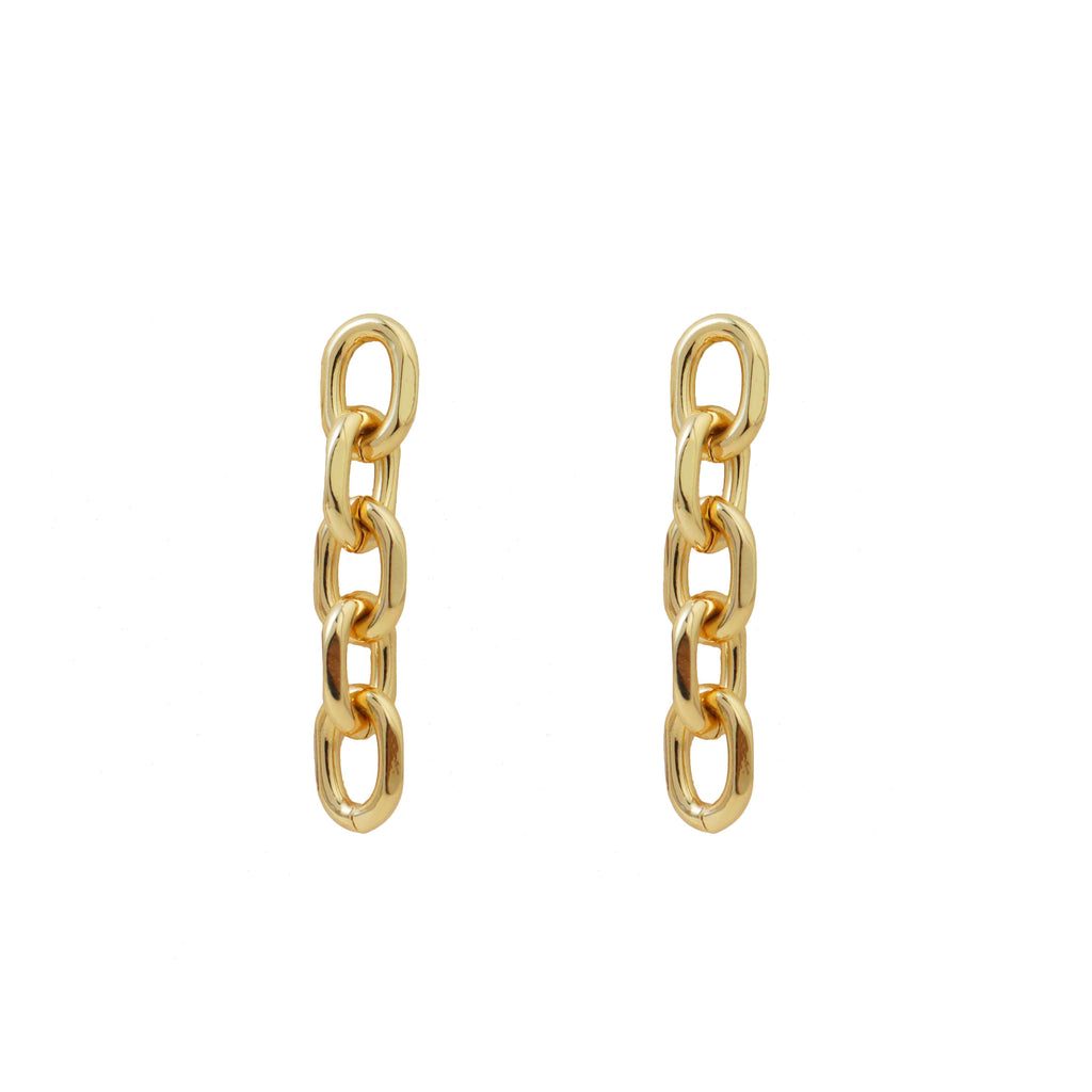 Gold Chain Earrings