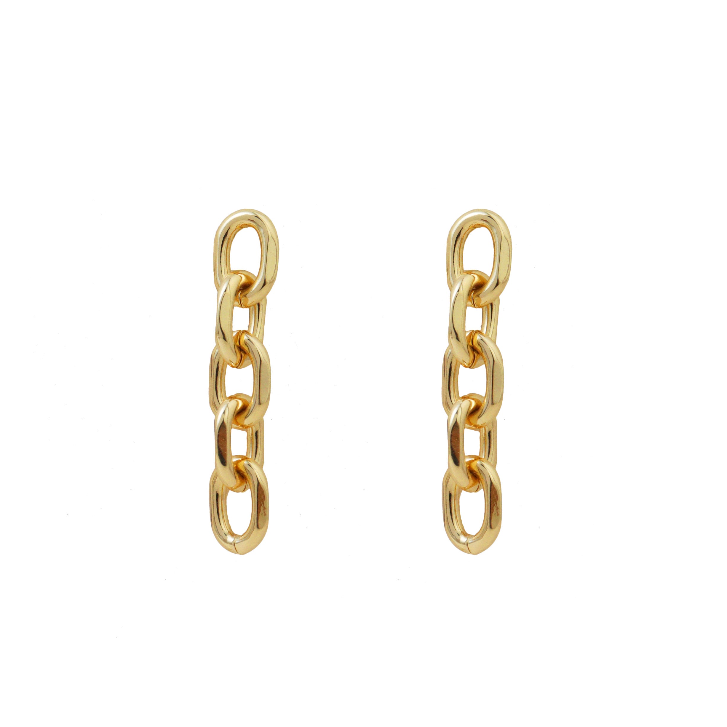 Gold Chain Earrings