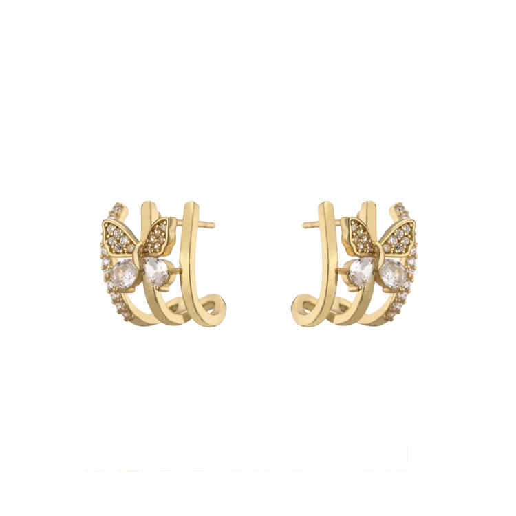 Butterfly Cubic Earrings
