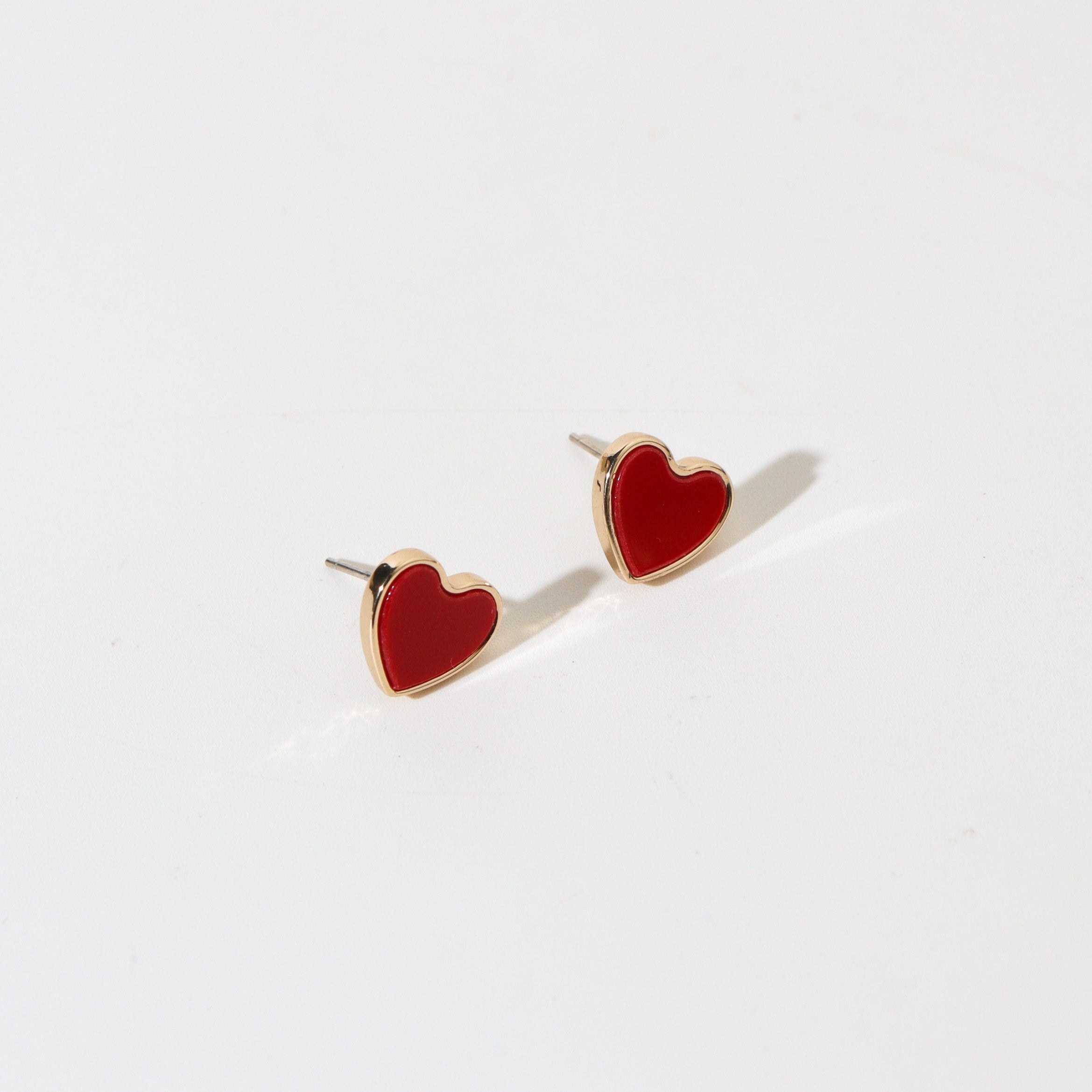 Little Red Stud Earrings