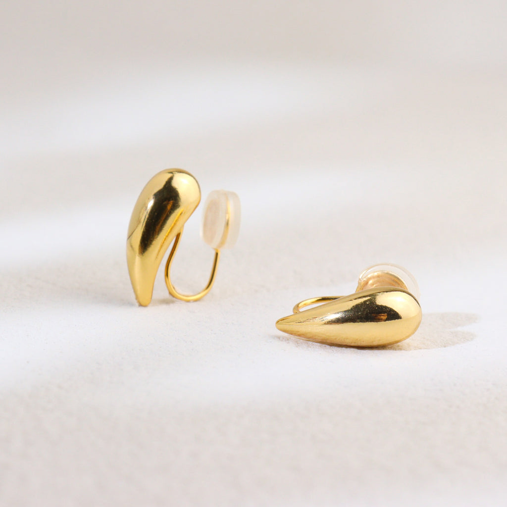 Cone Clip On Earrings