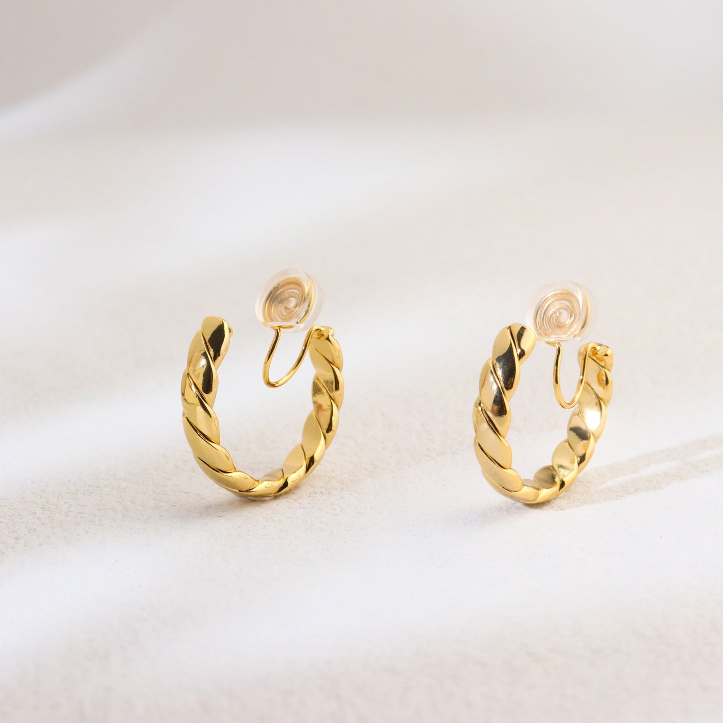 Coco C-Hoop Clip On Earrings